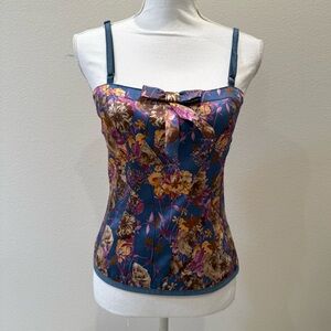Dolce & Gabbana Floral Silk Camisole EUC